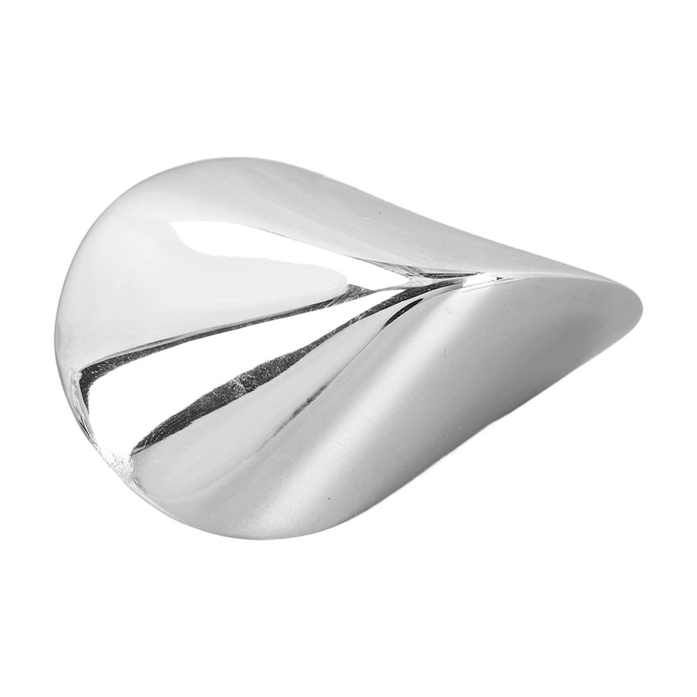 Aramox Oloid Toy Reduce Pressure Stainless Steel Smoothing Surfaces Geometry Shaped Hypnotic Rolling Motion