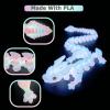 24in Large 3D Printed Dragon with Eyes, Articulated Fidget 3D Printed Animals, Stress Relief 3D Printed Toy for Anxiety & ADHD, Unique Home Office Dcor view 4
