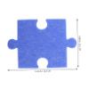 GRIRIW Felt Bulletin Board Wall Sticker Wall Decor Stickers for Living Room DIY Puzzle view 2