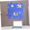 GRIRIW Felt Bulletin Board Wall Sticker Wall Decor Stickers for Living Room DIY Puzzle view 4