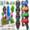 KIZJORYA Kids Toys with Laser Tag Guns Set and 108 PCS Magnetic Building Blocks view 1
