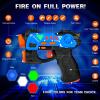 KIZJORYA Kids Toys with Laser Tag Guns Set and 108 PCS Magnetic Building Blocks view 2