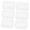 CIYODO Versatile Small Plastic Boxes Game Card Storage Business Card Organizers Mini Plastic Container Lids for view 1