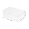 CIYODO Versatile Small Plastic Boxes Game Card Storage Business Card Organizers Mini Plastic Container Lids for view 2