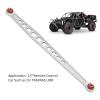 2Pcs RC Rear Suspension Link, Aluminum Alloy Lightweight Rear Suspension Link Rod for UDR 1/7 Remote Control Car (Silver) view 4