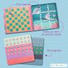 Stephen Joseph, Magnetic Checkers and Tic-Tac-Toe, 40 pc Magnetic 2 in 1 Travel Play Set Fun Game for Families, Ideal for Ages 3+ Travel Game for Kids with Travel Tin, Mermaid view 4