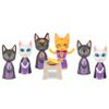 Archie McPhee Secret Cat Cult Gift Set 6 Vinyl Cats, Altar, Bird Sacrifice view 4
