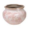 AlexandreHouse Maceta Boca Ondulada Porcelana Beige/Pink view 1