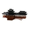Alipis Miniature Pagoda Bridge Figurine Traditional Asian Decor for Bonsai and Fish Tank Ornaments for Landscape Designs view 1