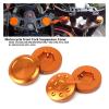 YURUNDIANZI Front Fork Suspension Top Cover Shock Absorber Cap Compatible with Duke 125 200 250 390 RC 250 390 2013-2020 Motorcycle Accessories(B) view 2