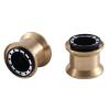 4Pcs Brass Clamp Ring Metal 1.0 Wheel Rim Wheel Hub for FMS FCX24 Max for SMA-sher 1/24 RC Crawler Car Upgrade Accessories,1 view 4