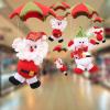 Christmas Decoration, Parachutes, Christmas Snowman, Pendant, Shopping Centers, Parachute Jumping Dolls view 3