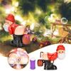 Christmas New Automatic Machine with Lights Music Funny Santa Claus Toys 60ml Solution view 1