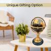 10" Brass World Map Globe Handcrafted with Antique finish, Table Top Decorative, Globe Engraved, Table Top Gift Items view 4