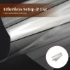 DYNWAVE Sheet Invisible Material Invisibility Shield Magician Tricks Prop Real Invisible Effect Lenticular Film for Performance, 50x70 cm view 4