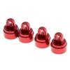 4pcs Metal Big Bore Shock Absorber Shock Caps 2667 For 1/10 For Trax-xas Slash 2WD 4X4 VXL For Rustler For Stampede RC Car Parts replacement part(Red) view 1