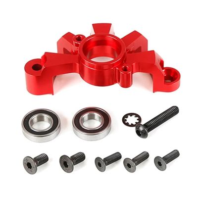 CNC Metal Clutch Tripod Metal Clutch Bell Mount for Rc Car 1/5 for HPI for ROF-UN BA-HA for Ro-Van for Ba-ja 5B 5T 5Sc Toys Parts,Red