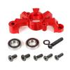 CNC Metal Clutch Tripod Metal Clutch Bell Mount for Rc Car 1/5 for HPI for ROF-UN BA-HA for Ro-Van for Ba-ja 5B 5T 5Sc Toys Parts,Red view 1
