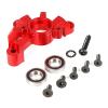 CNC Metal Clutch Tripod Metal Clutch Bell Mount for Rc Car 1/5 for HPI for ROF-UN BA-HA for Ro-Van for Ba-ja 5B 5T 5Sc Toys Parts,Red view 2