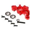 CNC Metal Clutch Tripod Metal Clutch Bell Mount for Rc Car 1/5 for HPI for ROF-UN BA-HA for Ro-Van for Ba-ja 5B 5T 5Sc Toys Parts,Red view 3