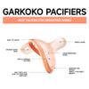 Garkoko Baby Pacifiers 0-6 Months, Breast-Like Shape Soft Silicone Newborn Pacifiers with Large Air Holes, BPA-Free, 4pcs view 4