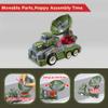EKU EASYKU BP201-1 Remote Control Dinosaur Toys, WT889-R15 Take Apart Radar Truck view 4