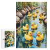 1000 Large Piece Jigsaw Puzzle Rubber Ducks Ducklings Puzzle for Adult Entertainment DIY Collectibles Creative Birthday Gift view 1