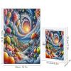 1000 Large Piece Jigsaw Puzzle World of Surrealism Puzzle for Adult Entertainment DIY Collectibles Creative Birthday Gift view 2