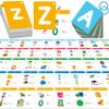 Alphabet Flash Cards, 52 Lowercase & Uppercase Letter Cards Jumbo Size Letter Sounds Flashcards Letter Recognition Learning for Kids, Toddlers, Classroom, Preschool, Kindergarten view 1
