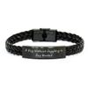 Add Some Juggling Fun to Your Christmas Unique Gifts, 'A Day Without Juggling Is Day Wasted' Funny Quote, Interlaced Leather Juggling Gifts for Men, Women, Friends, and Coworkers view 1