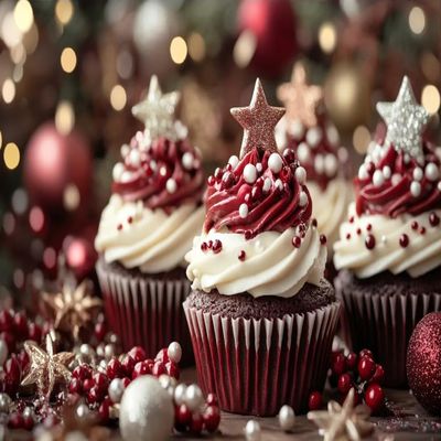 1000 Piece Adult Jigsaw Puzzle for Christmas Decoration,Cupcake,Delicious Food Jigsaw Puzzle as Birthday Gift