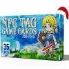 35Pcs NFC Mini Eow & TOTK & BOTW Cards Now Including The 4 New Sages:Complete Set of 35 Unique Collectible Cards for TOTK, Eow, BOTW & SSHD, Ages 120+ view 1