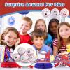 12 Pack Baseball Stress Balls with 6 Funny Faces - 1.57 Inch Mini Squishy Baseball Party Favors, Goodie Bag Stuffers, Classroom Treasure Box Prizes, Teen Anxiety Relief Toys & Kids Birthday Gifts view 3