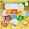 36Pcs 100th Day of School Gumball Machine Paper Crafts,100 Days Smarter Cutouts for 100 Days of School Celebration Party Supplies Classroom Activities Supplies view 3