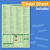 100 Spanish English Bilingual Phrases with English Prounciation Educational Flash Cards and Phrases Chart Learning Resource for Spanish Learner or Traveller Double-Sided 100 Cards (Each 4.4" X 2.8") view 2