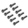 10Pcs Metal M2.5 Link Rod Tie Rod End Ball Joint for Wltoys A959 12428 144001 WPL C14 C24 MN D90 MN99S RC Car Upgrades Parts(Grey) view 1