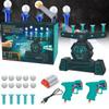 Glow-in-The-Dark Shooting Target Practice Shooting Toy Gun Set, Hover Shot Floating Target Game, Shooting Target Practice Toys, Air Powered Tube Ball Toy (Blue*2) view 1