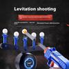 Glow-in-The-Dark Shooting Target Practice Shooting Toy Gun Set, Hover Shot Floating Target Game, Shooting Target Practice Toys, Air Powered Tube Ball Toy (Blue*2) view 3