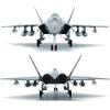 DAGIJIRD Simulation Alloy Aircraft Model 1:72 Alloy China J-35 Fighter Plane Model view 2