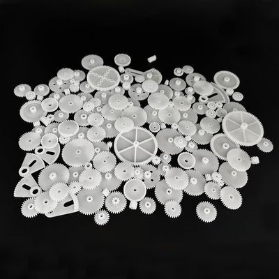 137PCS Small Motor Gears Plastic Gears for Motor RC Car Model Toy DIY Helicopter RC Toy Gear Replacement Module 0.5 (137)