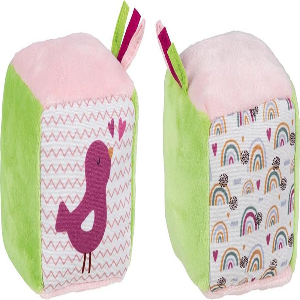 Goki Soft Cube with Knisper Foil and Bel Bird