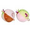 Goki Soft Ball with a Bell Pink Green view 1