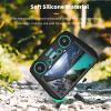 ZWLLKJGS DJI RC Silicone Protective Cover+HD Screen Tempered Glass for DJI Mini 3/Mini 3 pro/Air 2s/Mavic 3 DJI RC Controller Protective Case(Black) view 3