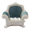1/12 Dollhouse Sofa with Jewelry Storage - Decorative Accessory, Dark Blue view 1