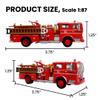 1973 Ward Lafrance Ambassador Fire Engine LACoFD Engine 51 1:87 HO Scale | Diecast Model by Iconic Replicas view 2