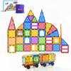 Magnetic Tiles 104PCS with 2 Cars  Montessori Magnetic Blocks for Toddlers | Sensory Toys, Outdoor Activities, Boys, 3 Year Old Girl Gifts, Toys for 3 Year Old Boys view 1