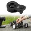25T Servo Saver Part, Aluminum Alloy Lightweight Servo Saver Arm, Suitable with Gear Guard, Designed for 1/10 RC Car (Black) view 4