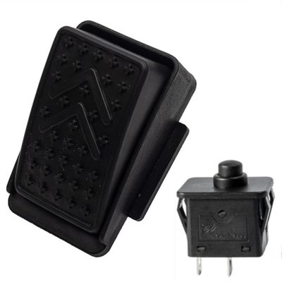 2 pin 6V 12V 24V Replacement Parts for Ride on Toys Powered Vehicle Foot Pedal Switch 24volt Kids Ride on Power car Accelerator Button Foot Switch Kids 6volt 12volt Electric Cars Foot Pedal Reset