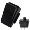 2 pin 6V 12V 24V Replacement Parts for Ride on Toys Powered Vehicle Foot Pedal Switch 24volt Kids Ride on Power car Accelerator Button Foot Switch Kids 6volt 12volt Electric Cars Foot Pedal Reset view 1
