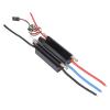 60A RC Boat Brushless ESC, Dual Channel Drainage, Embedded SBEC, RC Boat Speed Controller with Metal Shell view 1